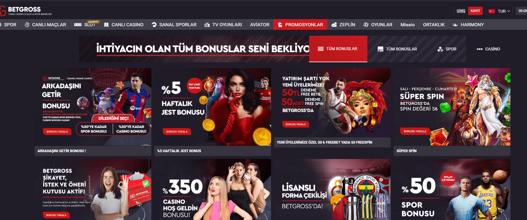betgross güncel giriş